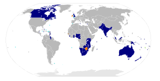Karte des Commonwealth